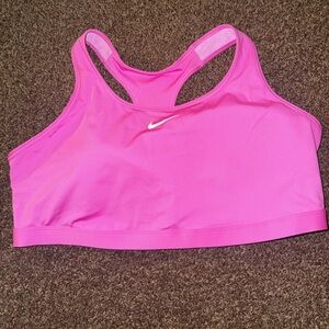 Nike Women's Vibrant Pink Sports Bra